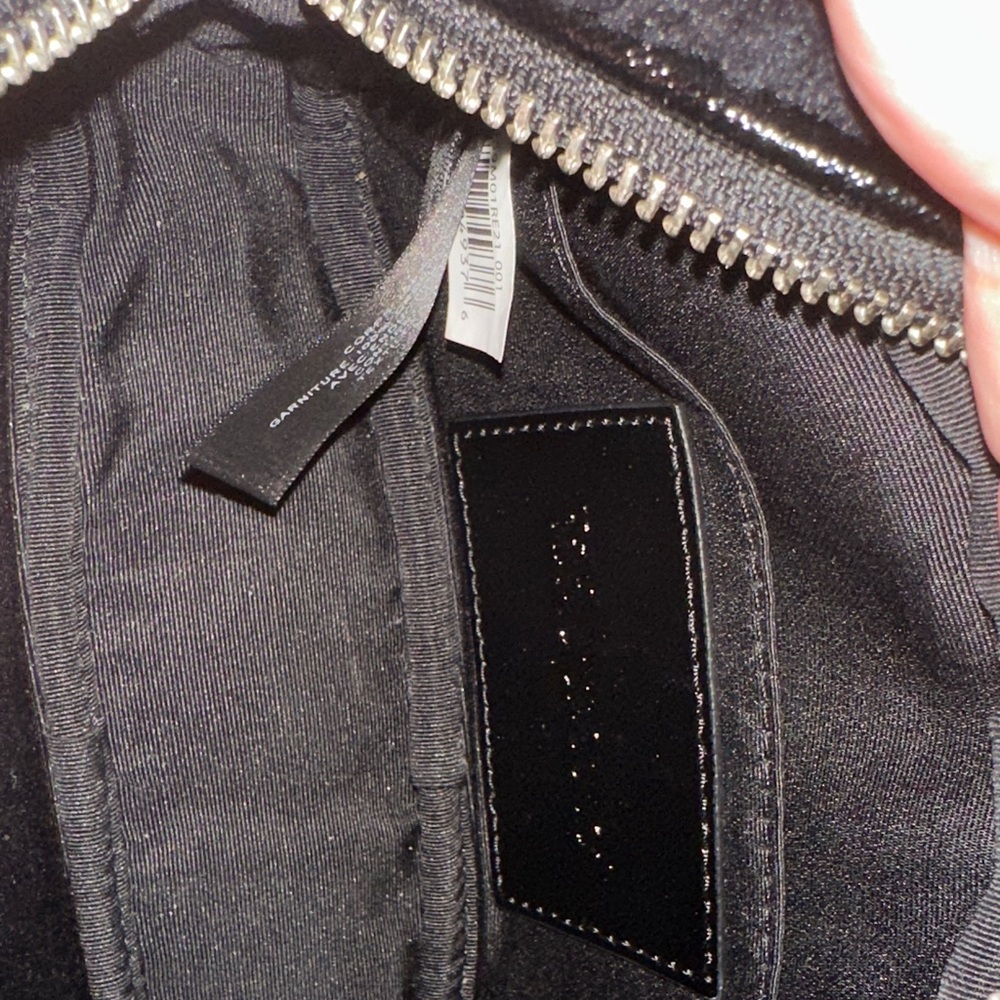 Marc Jacobs Black and Silver Crossbody Bag - Picture 2 of 4